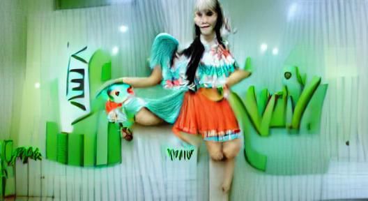 Portrait of Vivy in Digital Art
