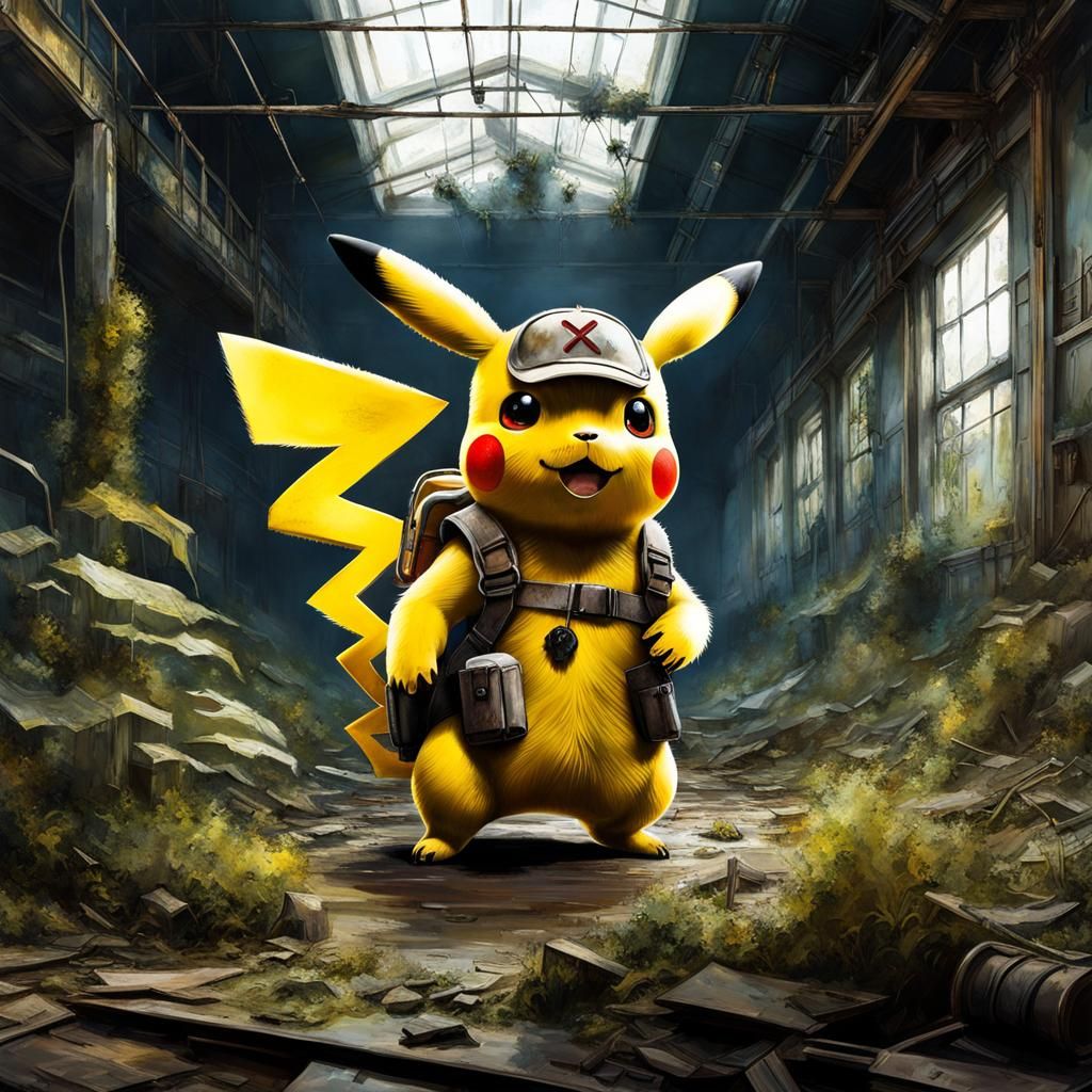 Lost Places Explorer Pikachu