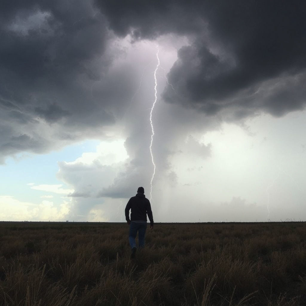 Stormchaser amidst Turbulent Skies