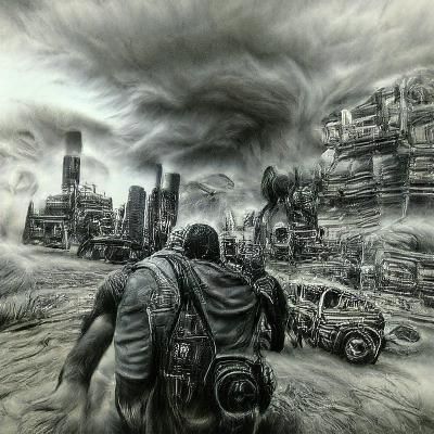 Apostolic Figure Stands at the Edge of Time