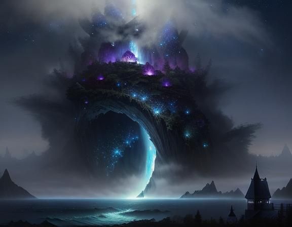 The stars from the darkest night
