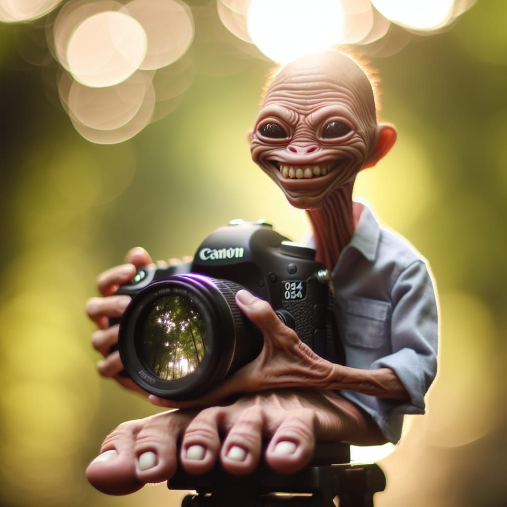 Gentle Portrait of a Delightfully Toesome Subject