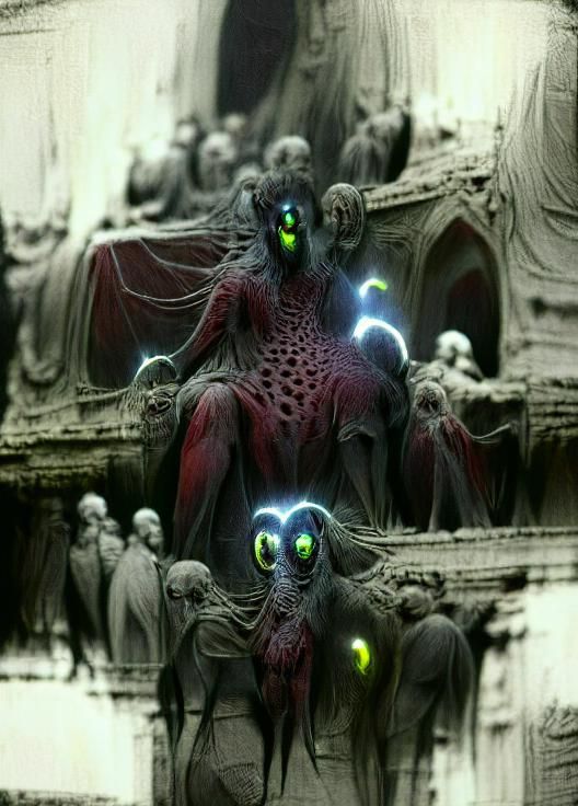 Dark Lovecraftian Beings Reign over Mysterious Realm