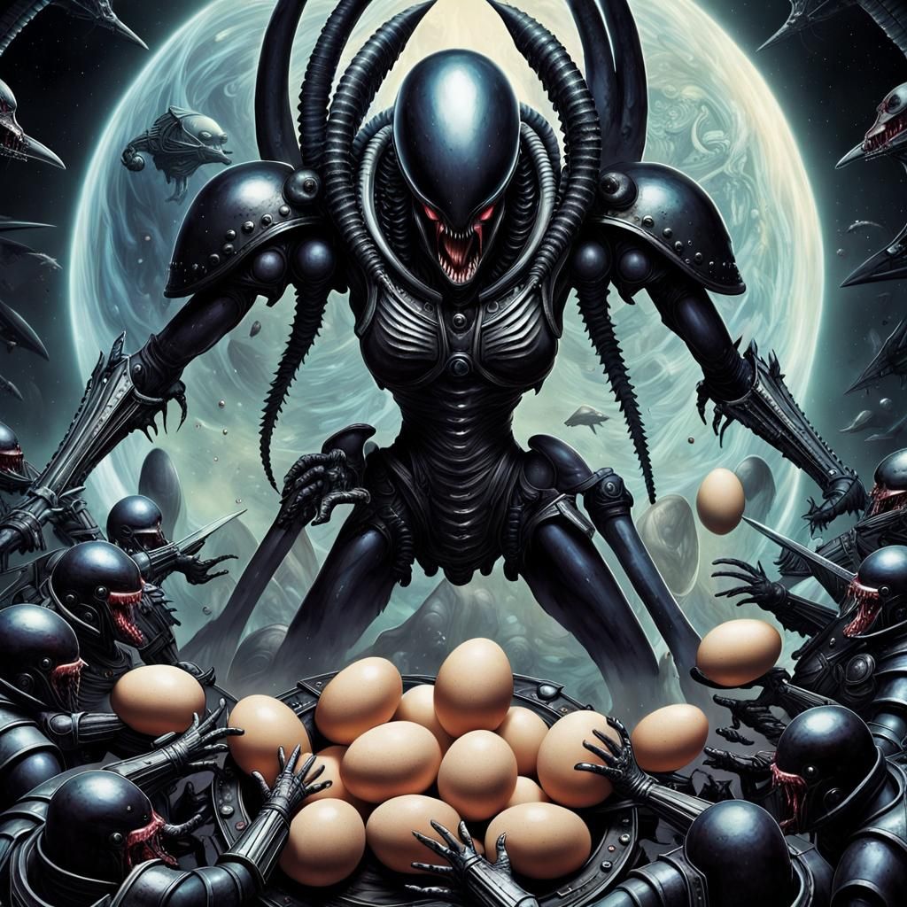 Xenomorph egg hunt