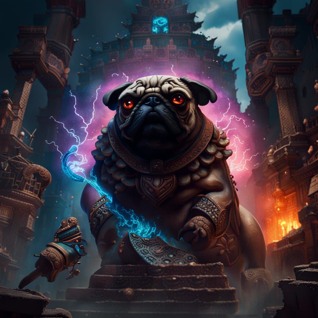 Aztec Gods Clash with Cuteness in Fantastical Queretaro