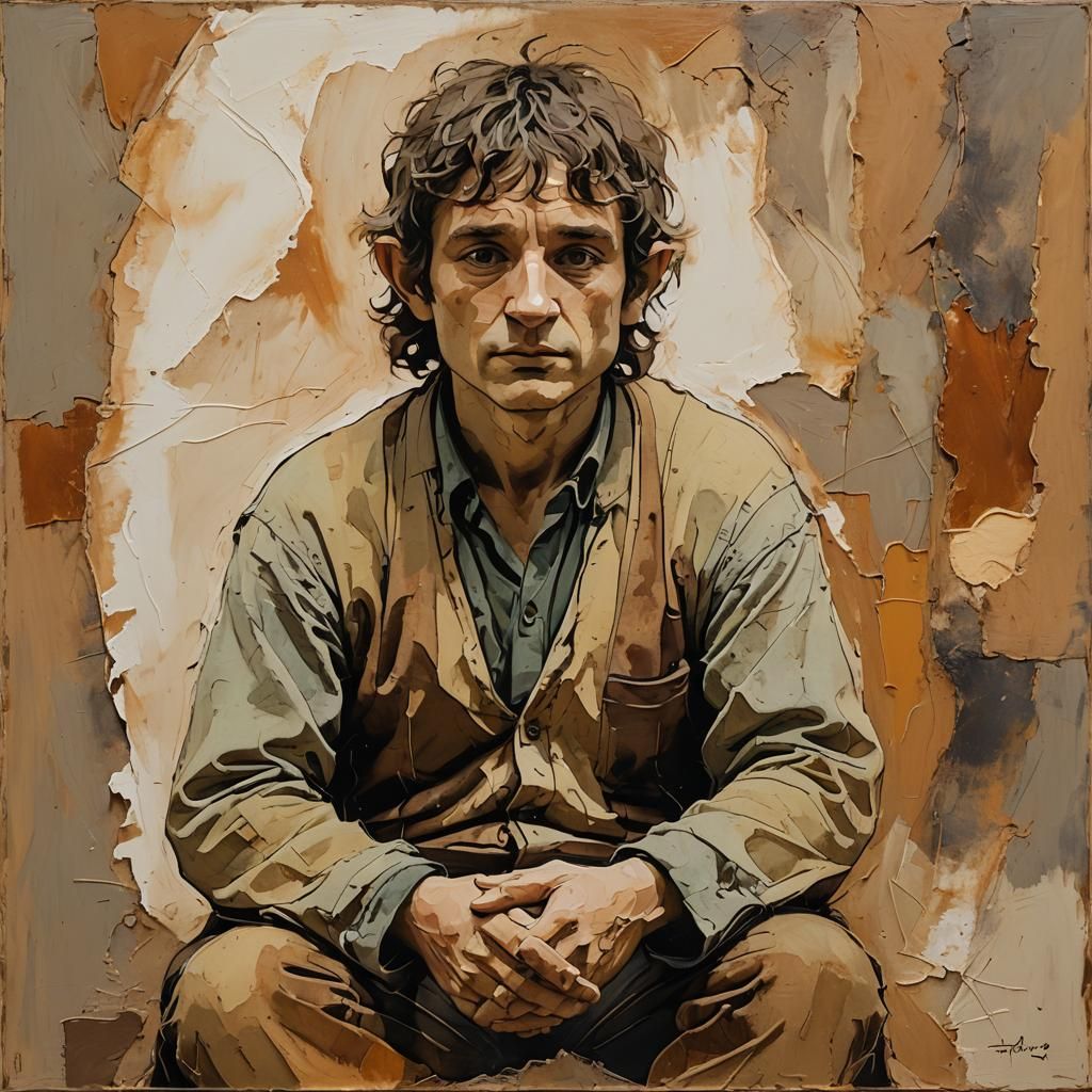 Frodo in Contemplative Harmony with Yosemite