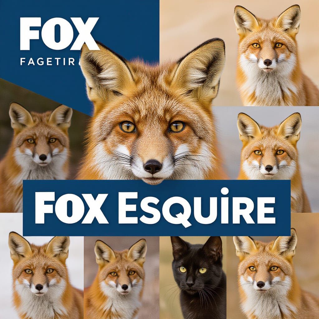 Distinguished Fox Esquire Portrait