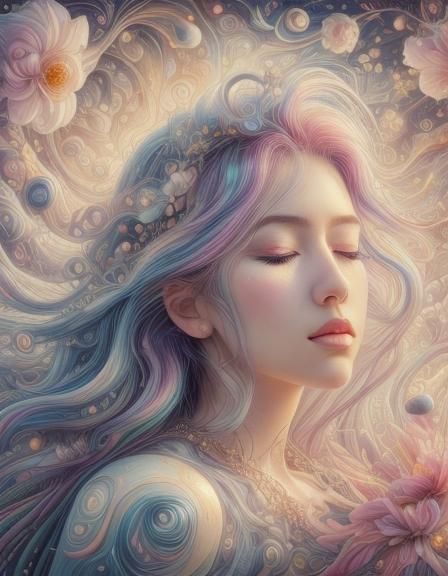 Ethereal Surrealist Portrait