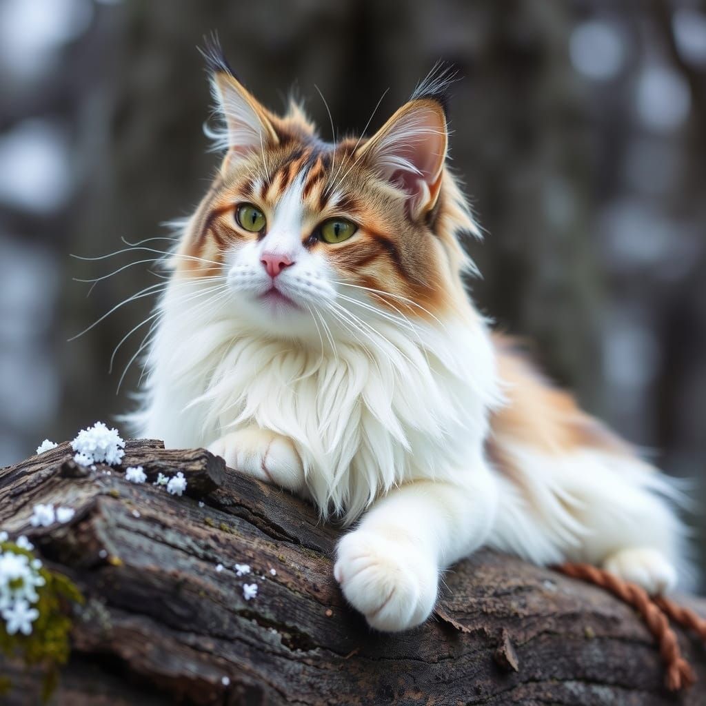 Skogkatt: A Fairy Cat of Norse Legend