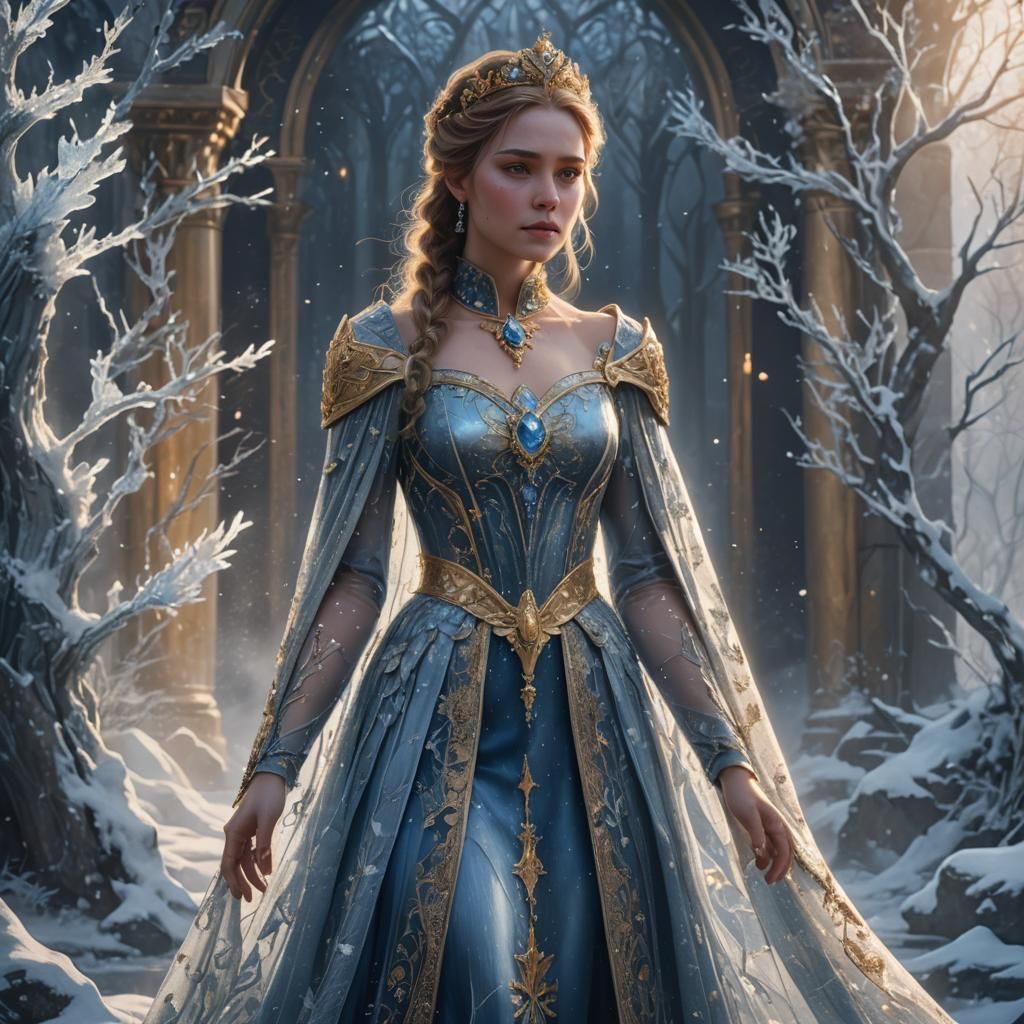 Regal Icy Princess in Majestic Splendor