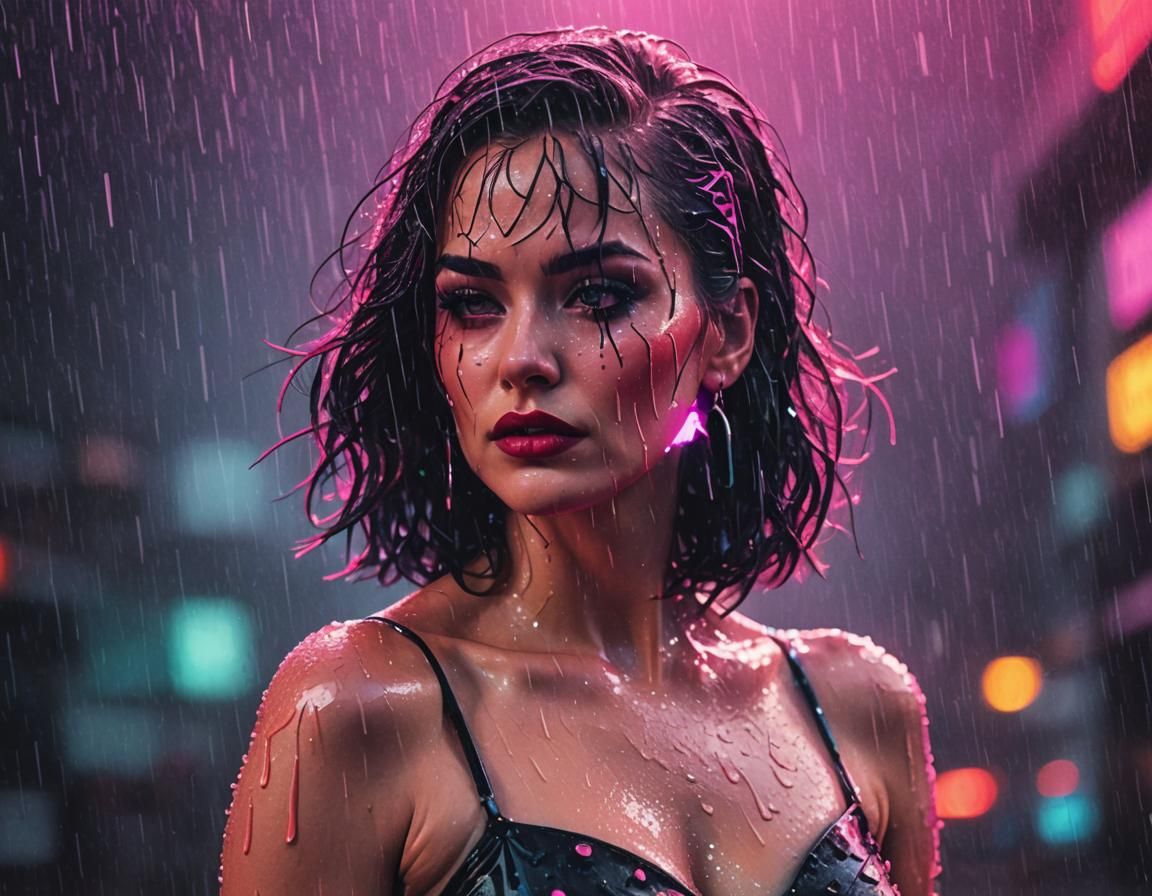 Electric Storm of Neon Tears