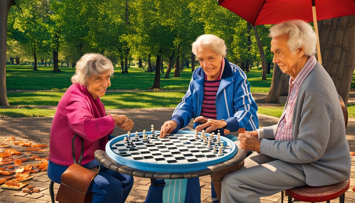 Golden Years of Joy in the Park