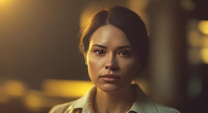 Young Woman Points Super 8 Camera in Artist's Studio, 1972