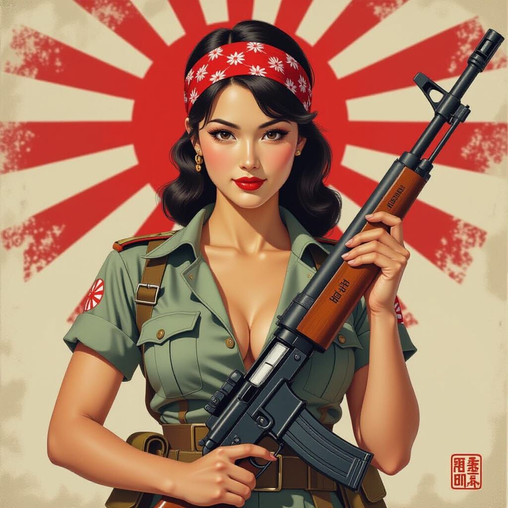 A Japanese soldier WW2