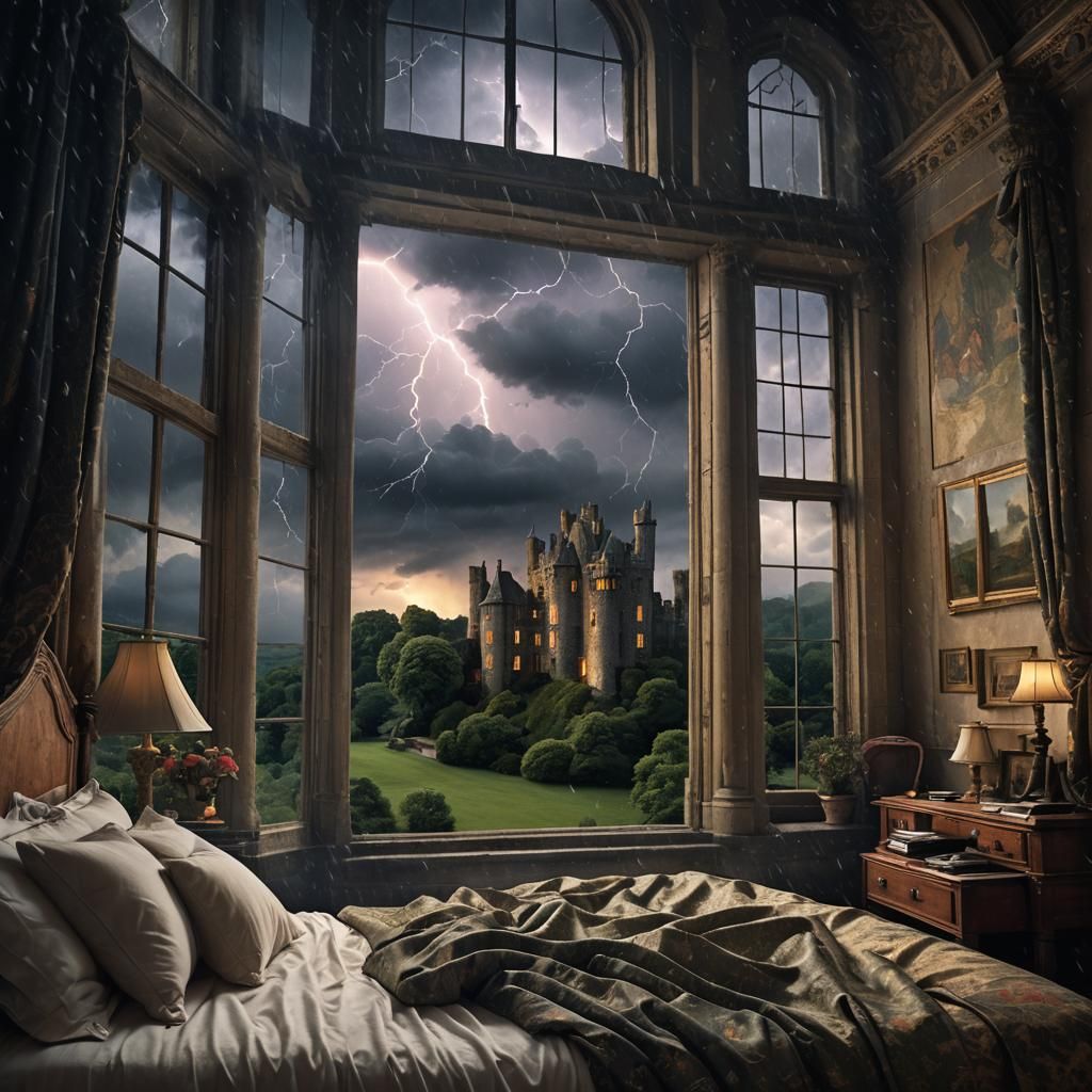 Stormy Nights in an English Castle