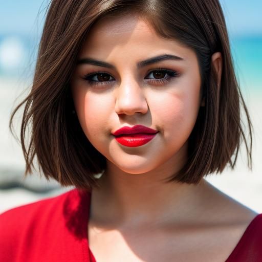 Celebrity Beauty in a Classic Bob Cut