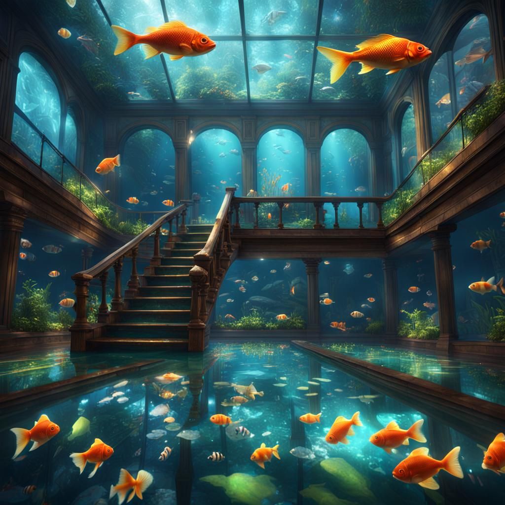 Enchanted Glass Aquarium
