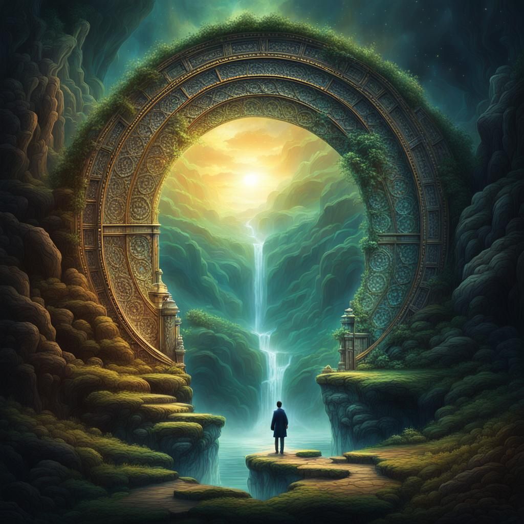 Surreal Portal to Parallel Dimensions Hides Within the Heart