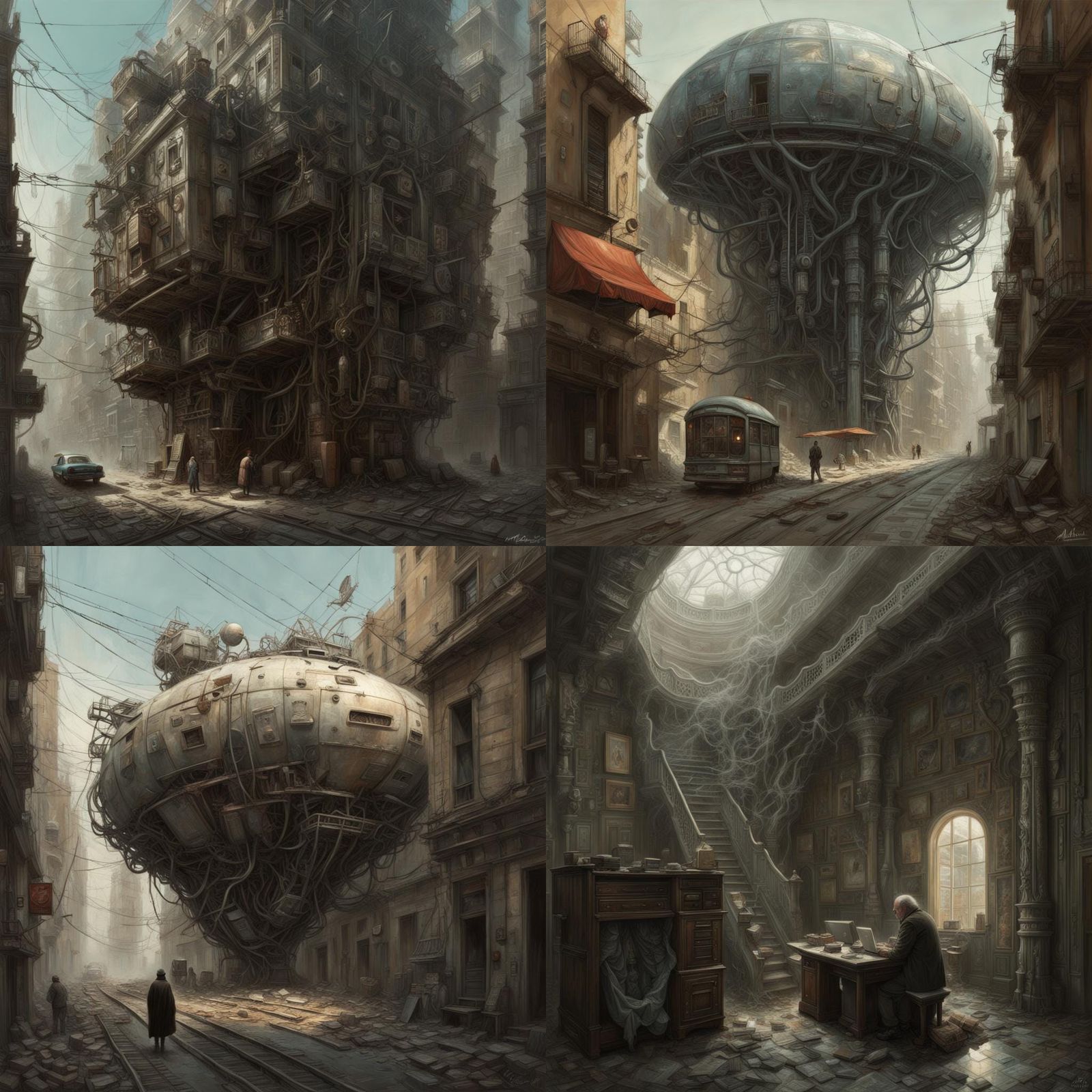 Dark Fantasy Artwork in Photorealistic Style