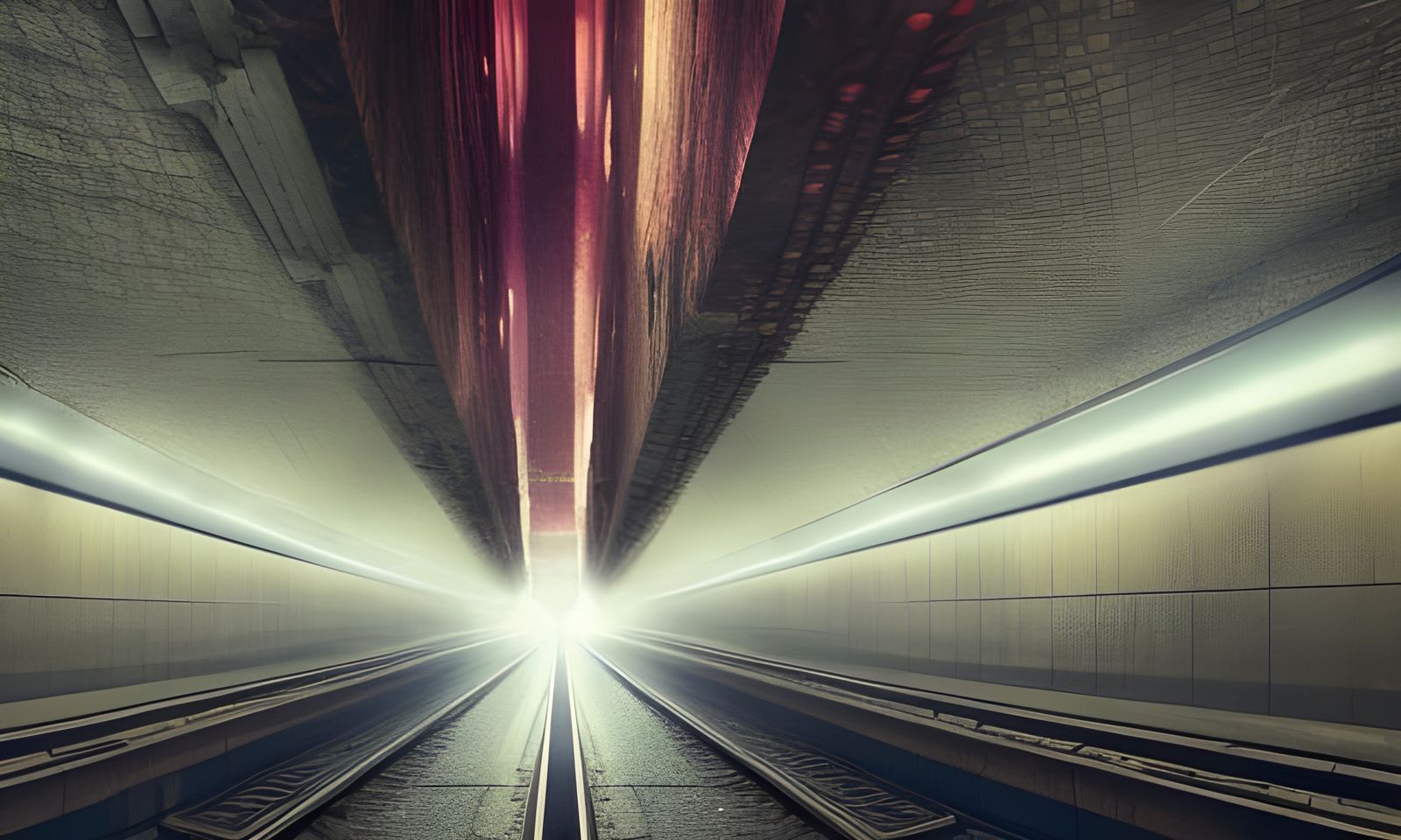 Ethereal Subway Odyssey in New York City