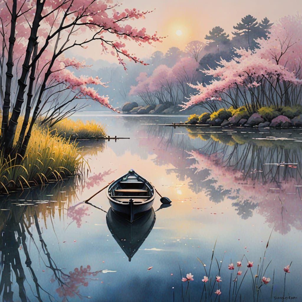 Serene lake