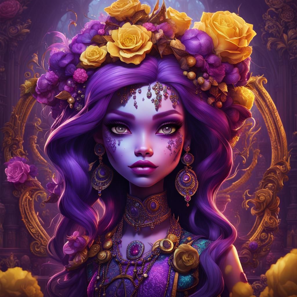 Ethereal Monster Realms in Dark Fantasy Style Art