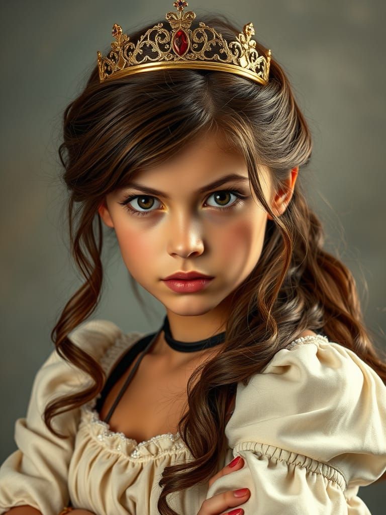 Rebellious Princess Challenges Authority