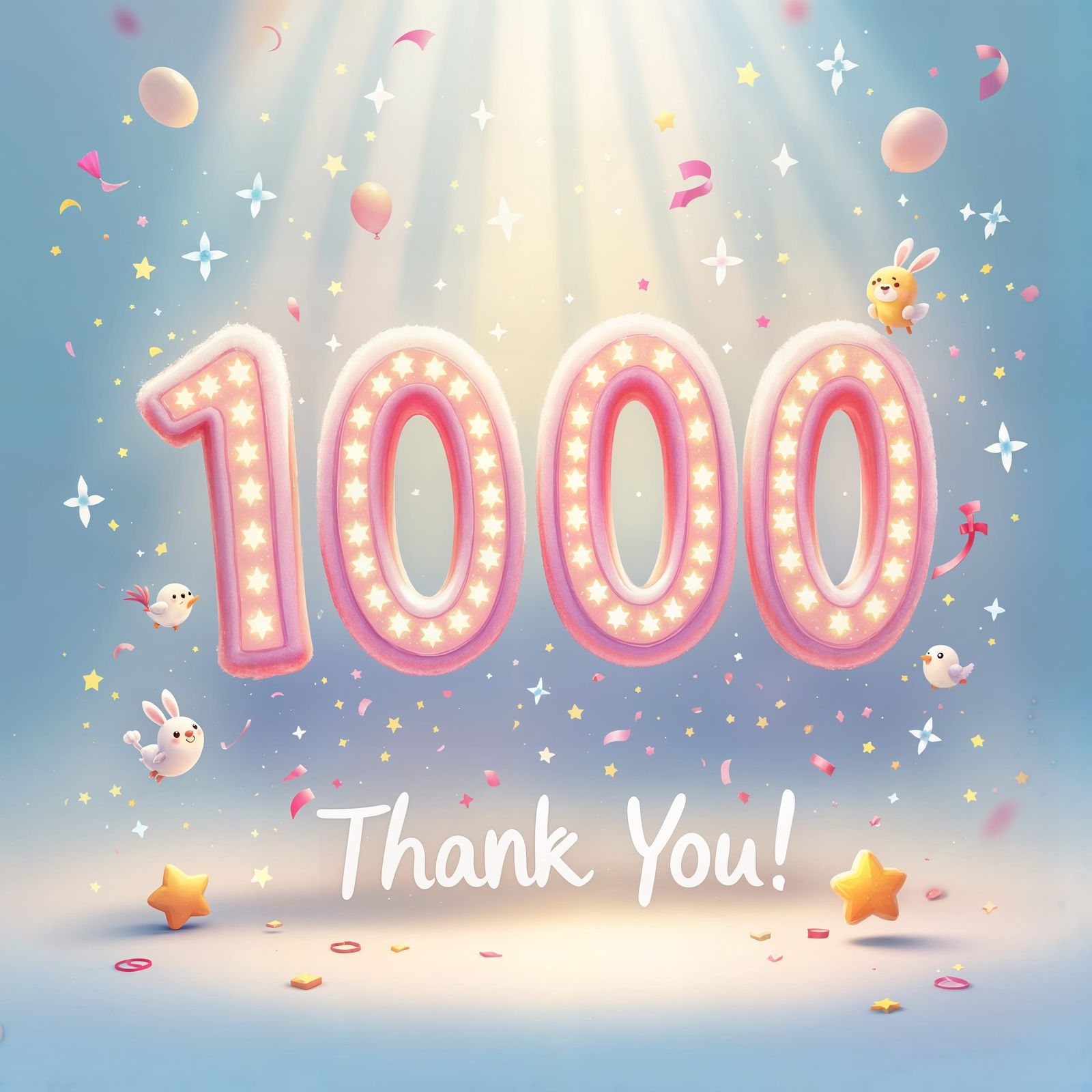 Celestial Gratitude Celebration in Pastel Hues