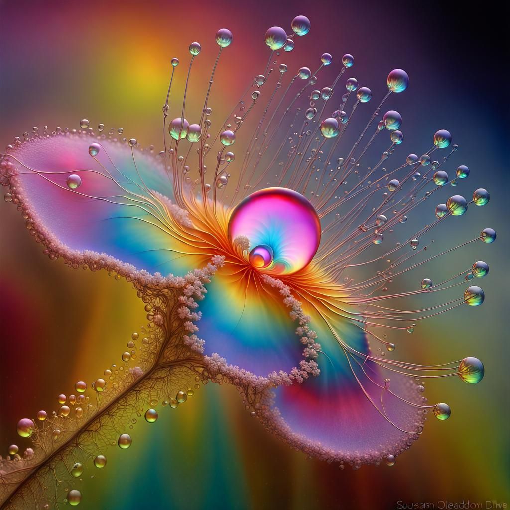 Magical Iridescent Dewdrop Bouquet