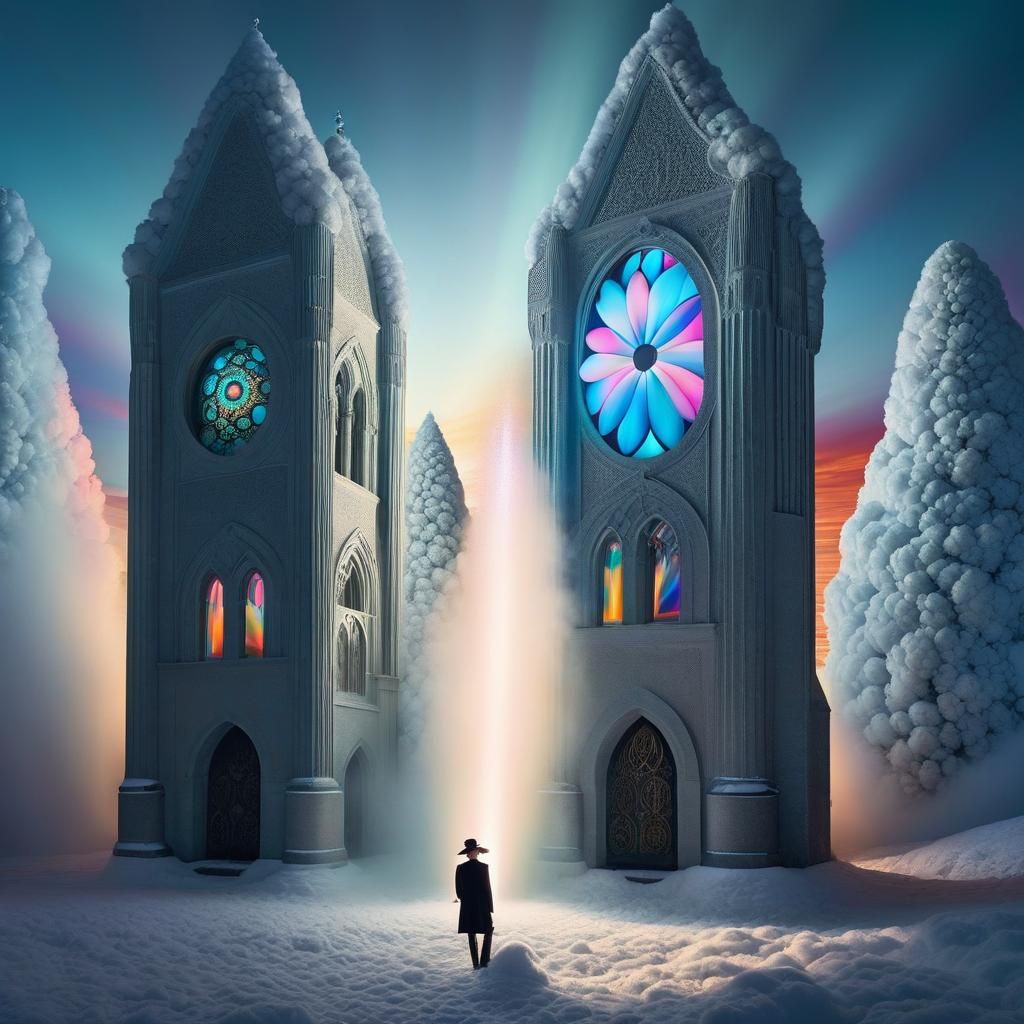 Hyperrealistic Portrait of an Occult Sage