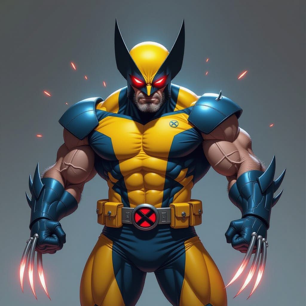 Wolverine Transformed into a Powerful Autobot