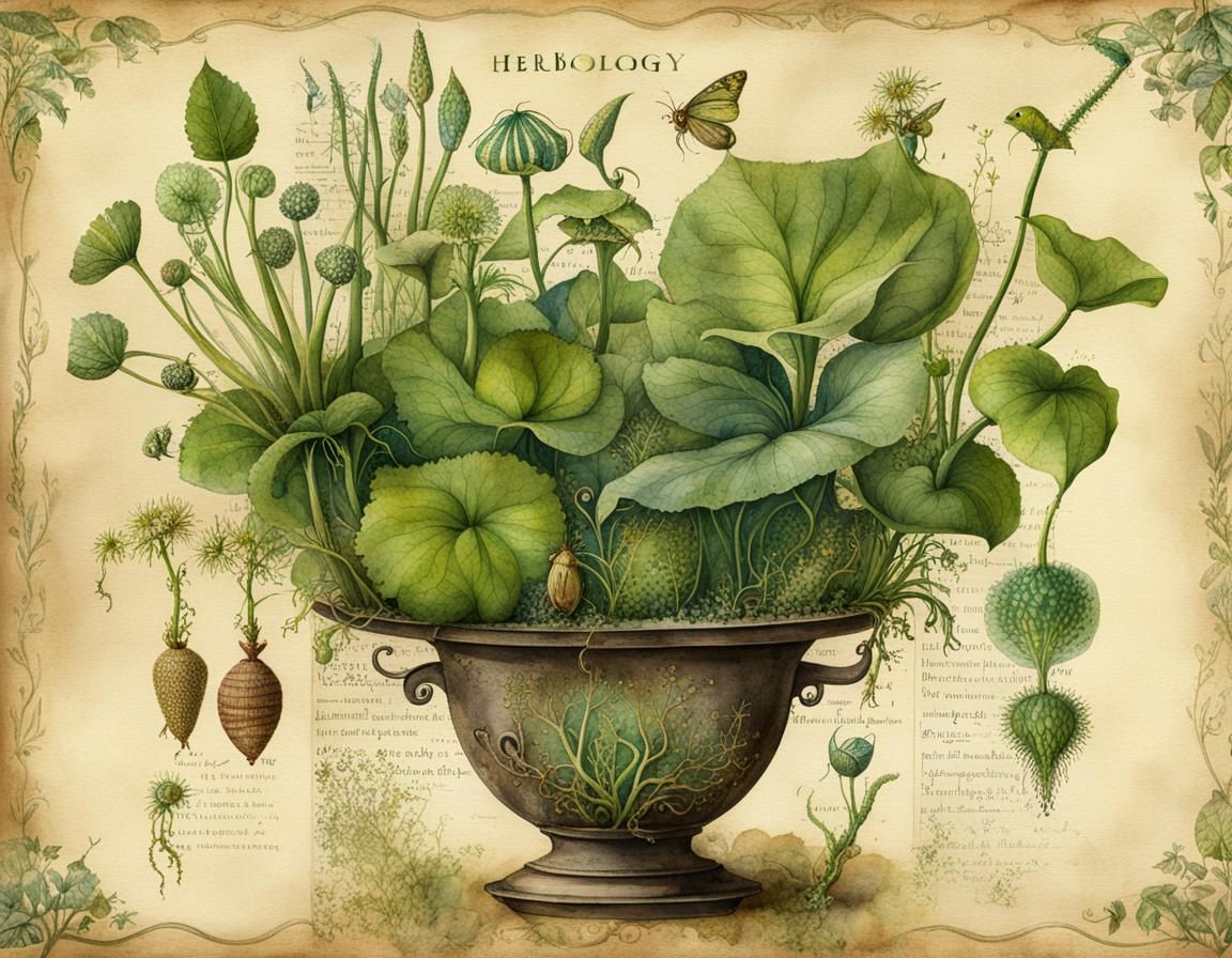 Herbology Illustration