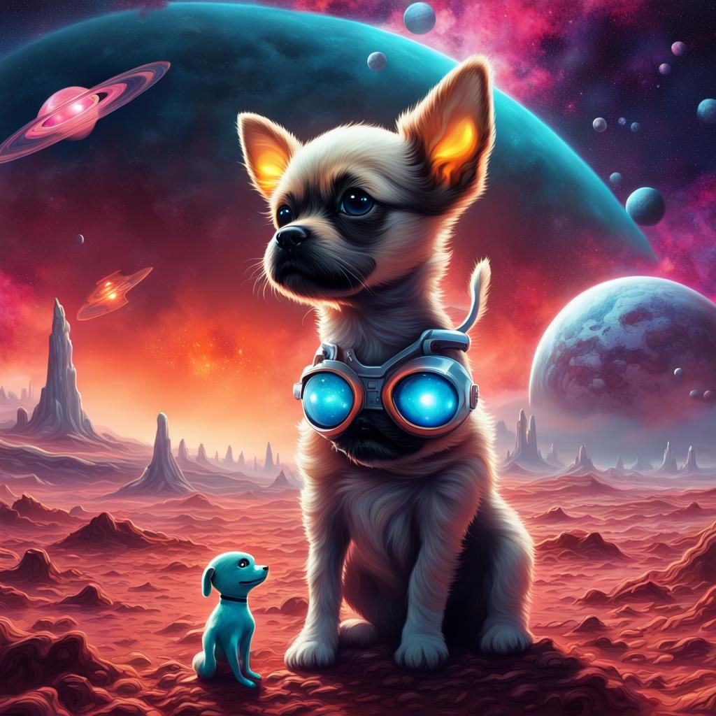 space dog