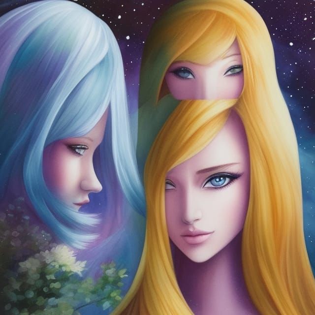 Ethereal Fairy in Watercolor