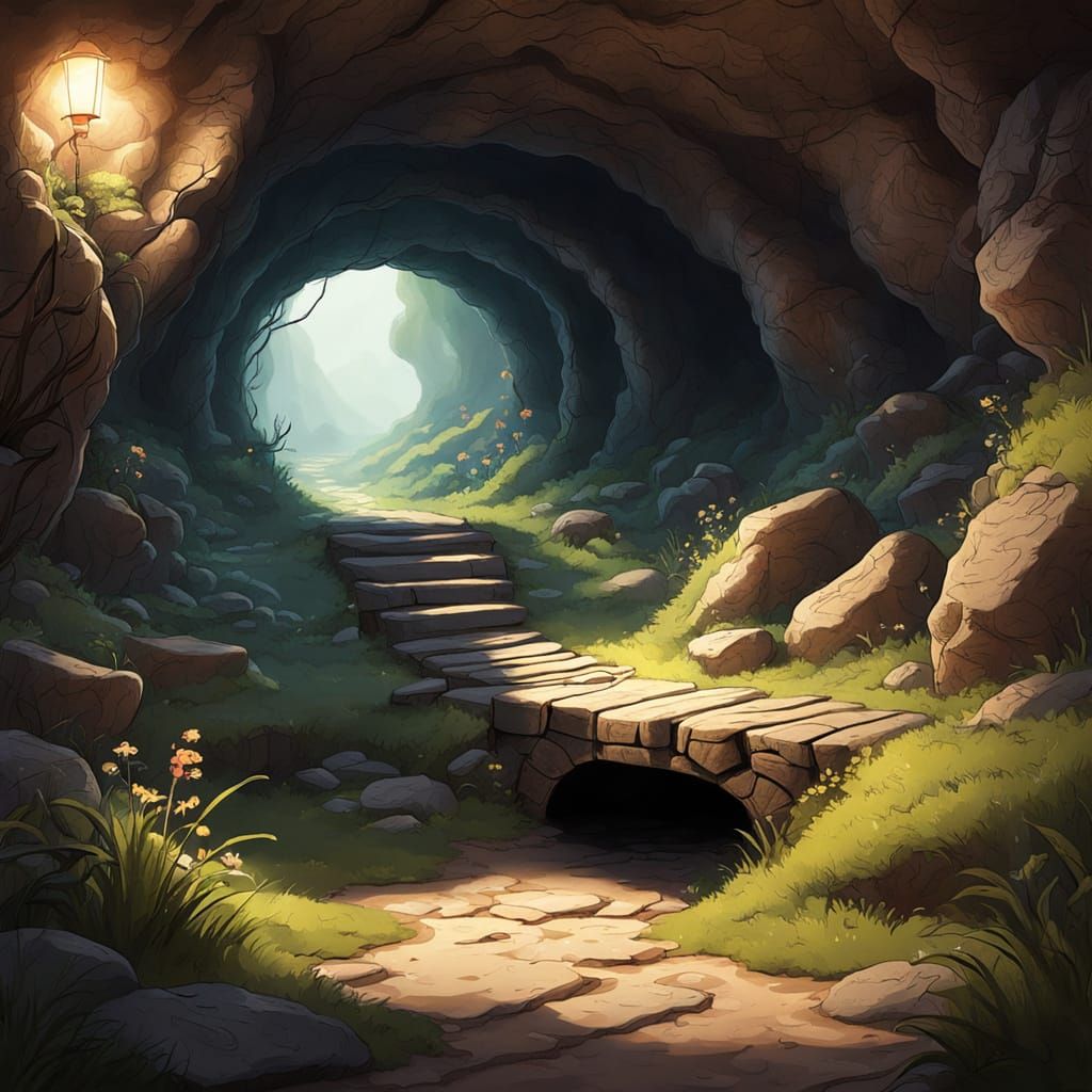 Cozy Underground Haven in a Hidden World