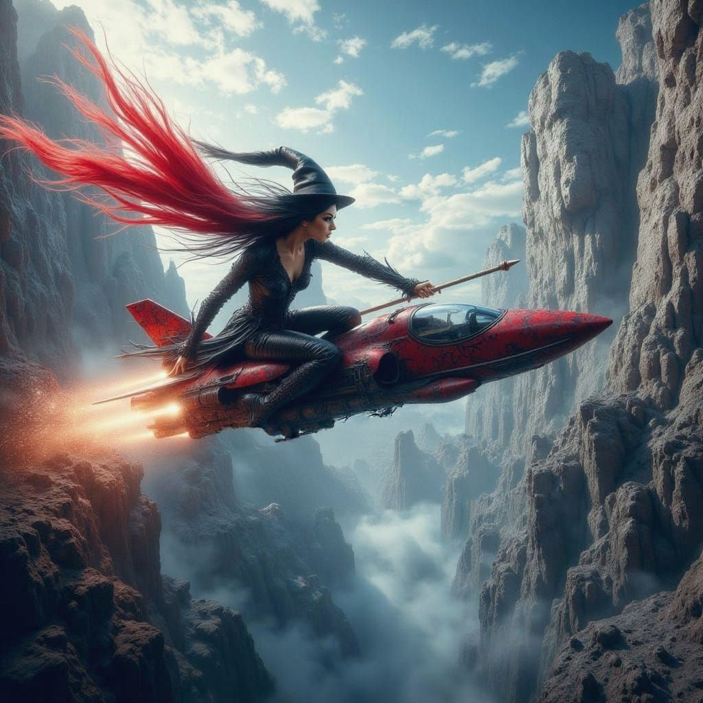 Rocket witch 🧹🚀