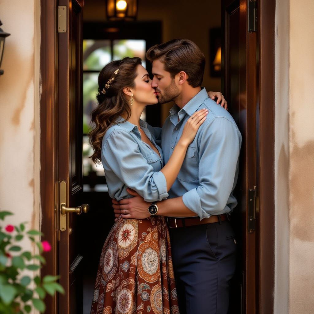 Passionate Kiss: Art Nouveau Romance