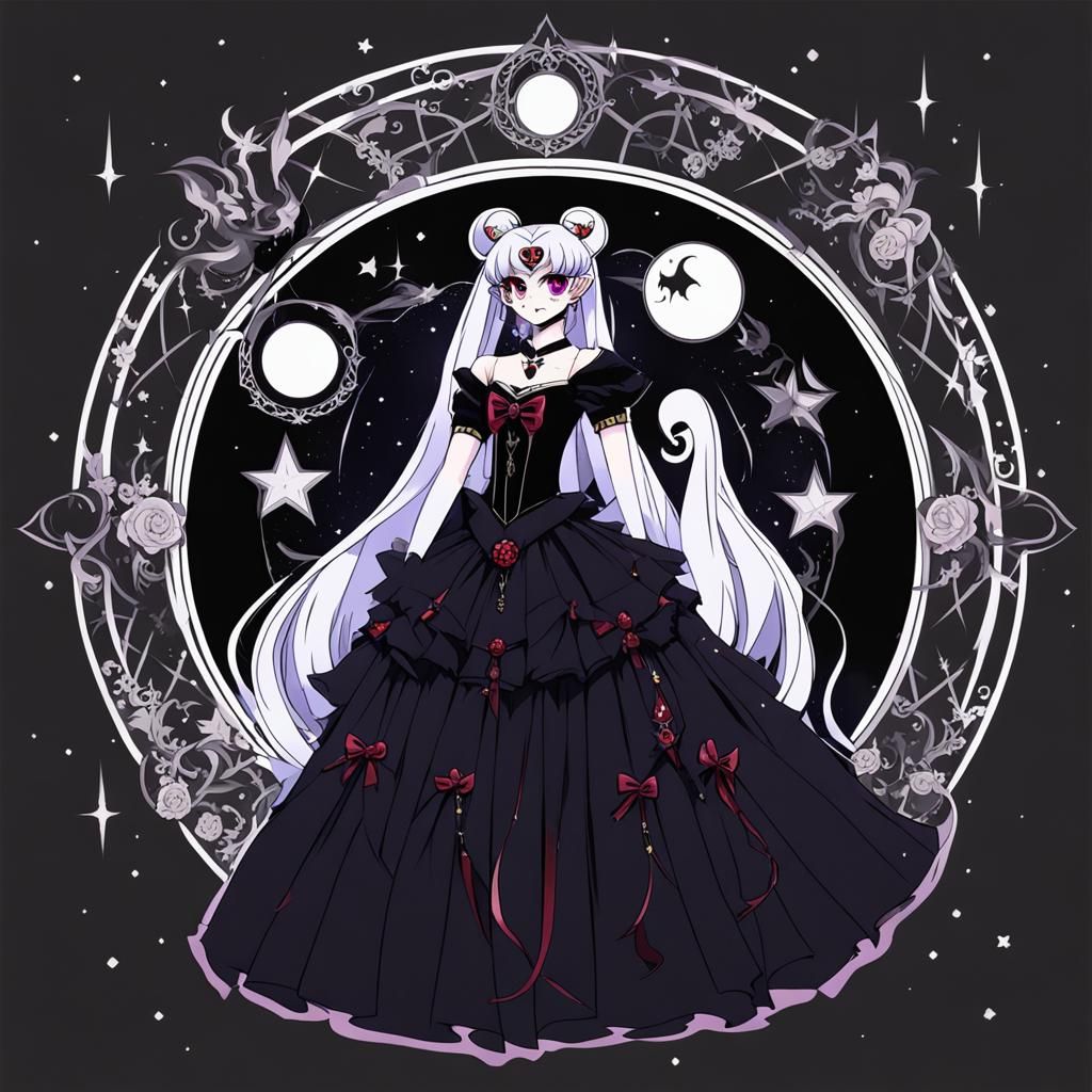 Goth version of Sailormoon