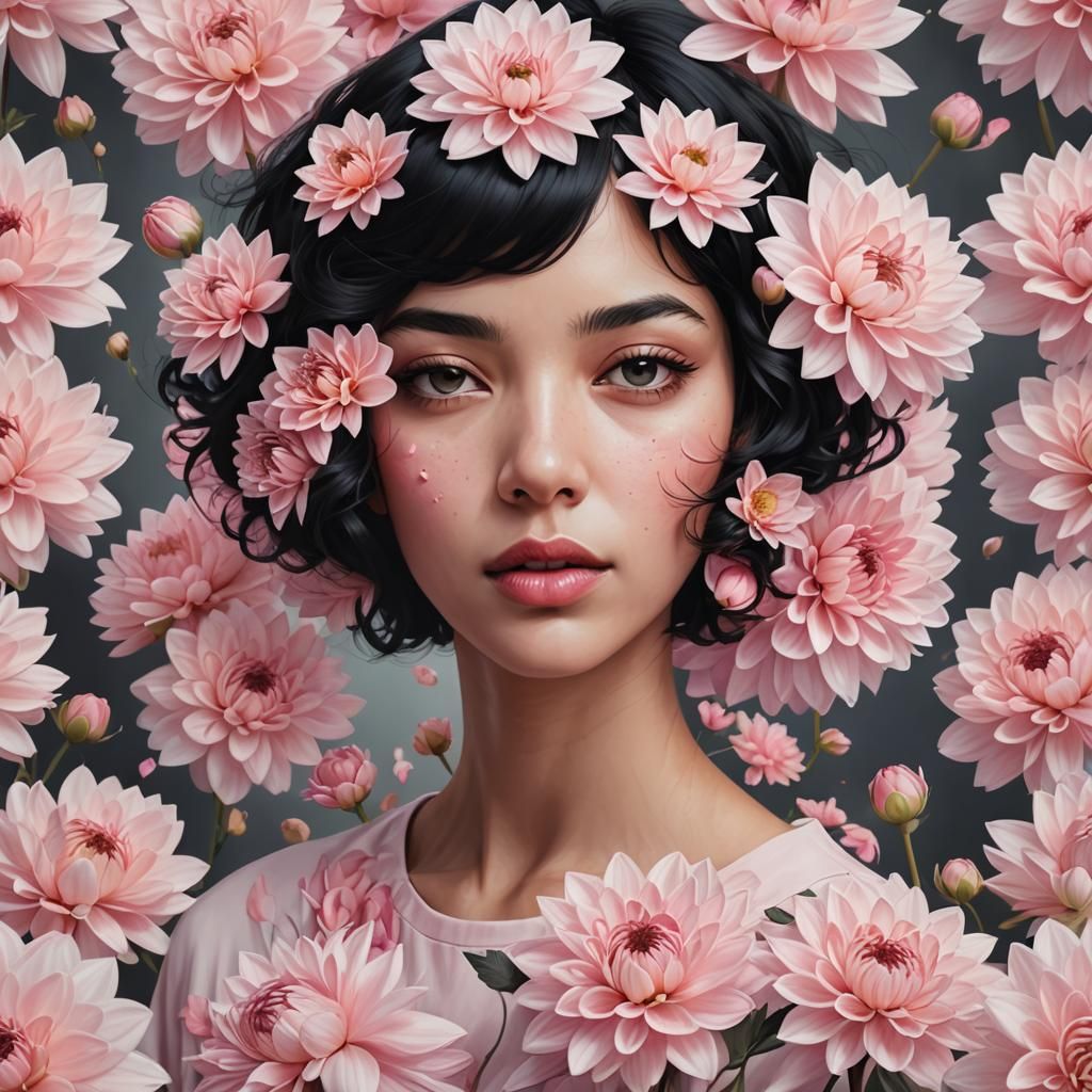 Blossoming Beauty in Pastel Hues