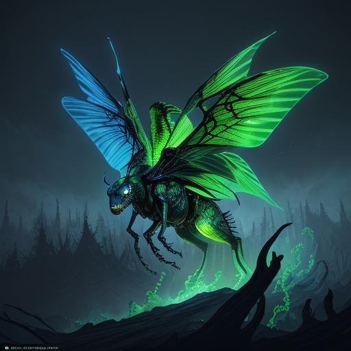 Monstrous Wasp King Unveils Toxic Fury in Twisted Forest