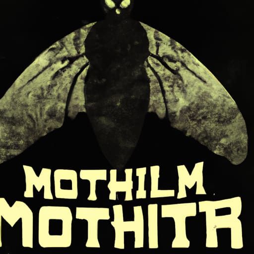 Mothman in Dark, Moody Art