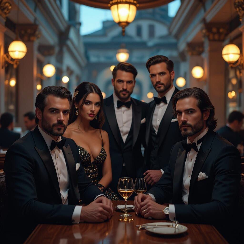 Doppi Ensemble Portrait in Bar del Messiah