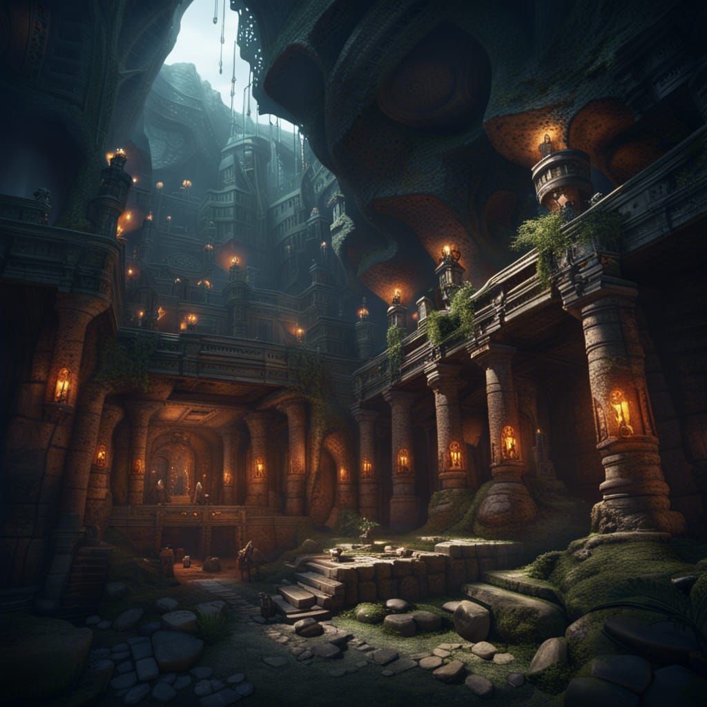 Ancient underground city