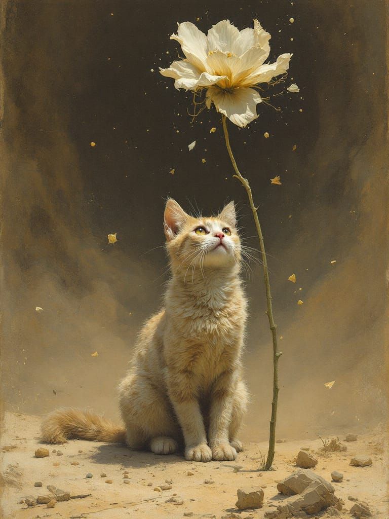 Desiccated Frontier Wanderer in Sepia Tones