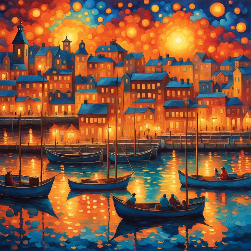 Harbor Sunset