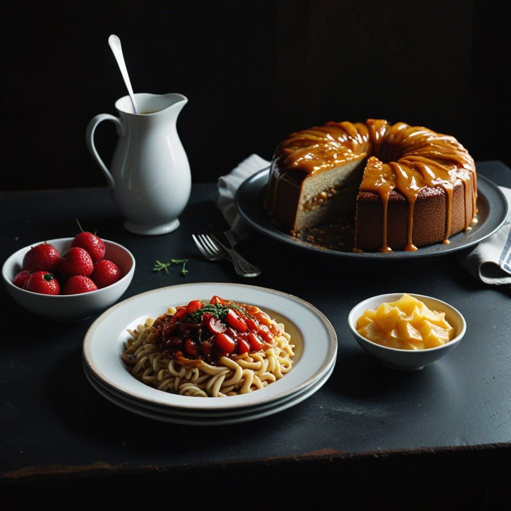 Film Noir Beef Steak Still Life Photography