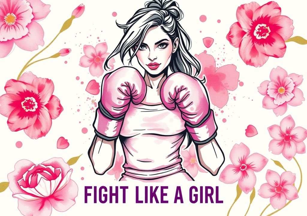 Beat Cancer. Fight Like A Girl.