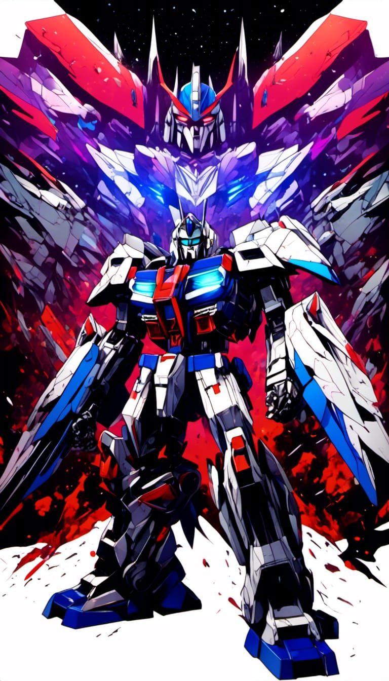 Transformers: 80's Anime Cyberpunk Art