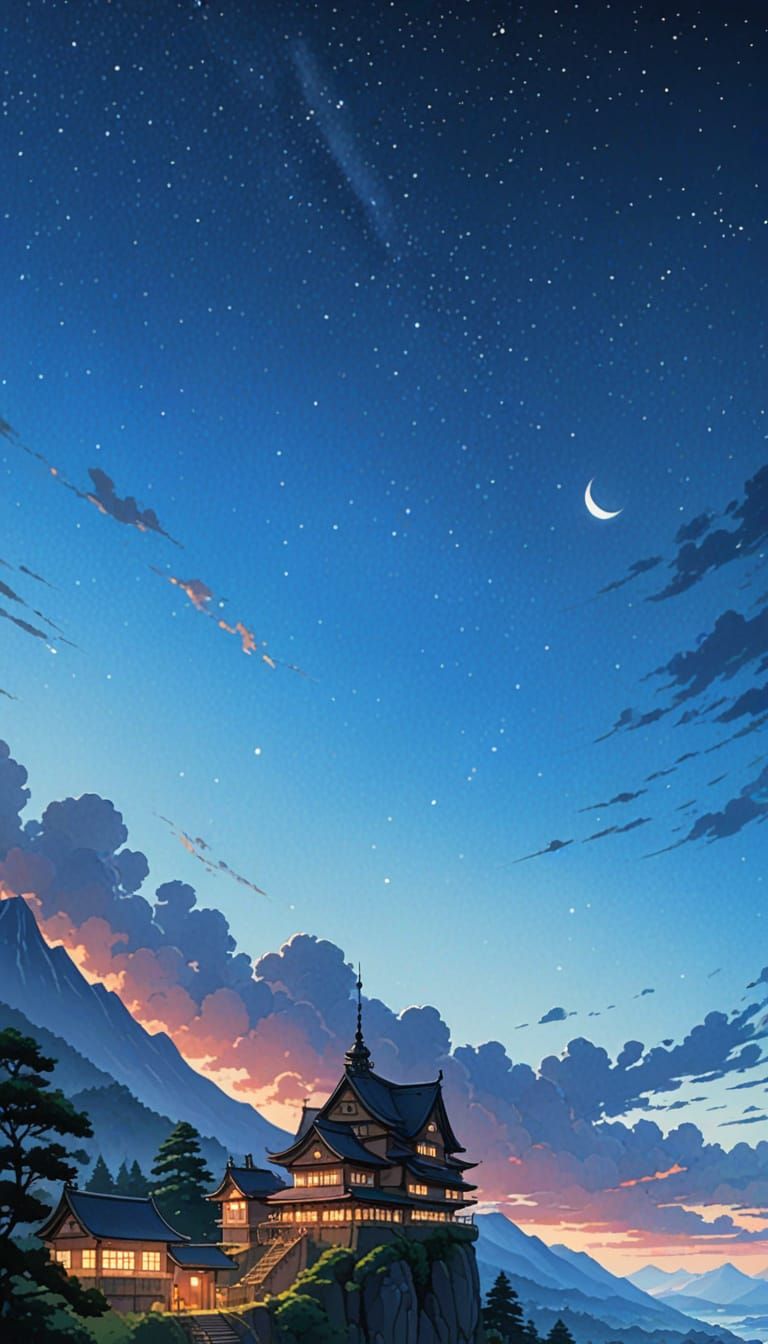 Whimsical Ghibli-Inspired World with Intricate Details