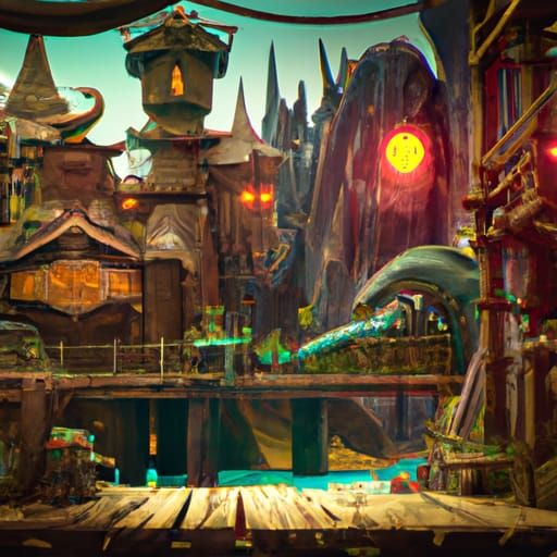 Secret Pirate Village